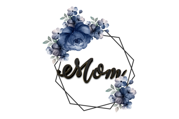 Mom Floral Craft SVG for Creative Graphics and Crafts