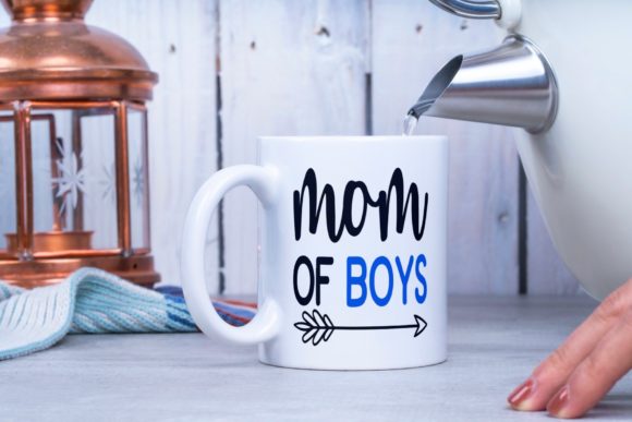 Mom of Boys Svg Mother Quotes - A Crafts & Graphics Asset for Blog Design