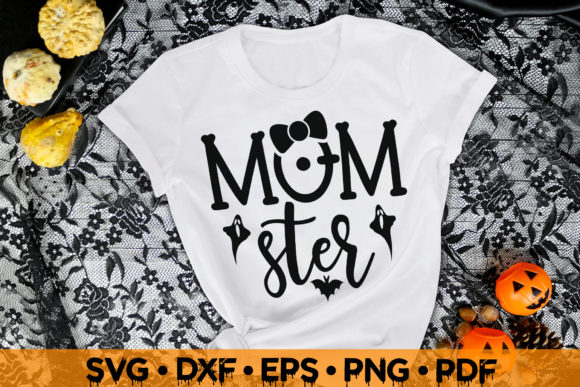 Mom Ster Halloween SVG for Crafts and Graphics
