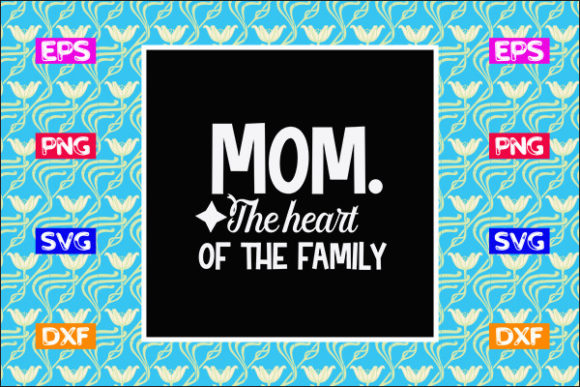 Mother s Day SVG Design for Crafts and Graphics