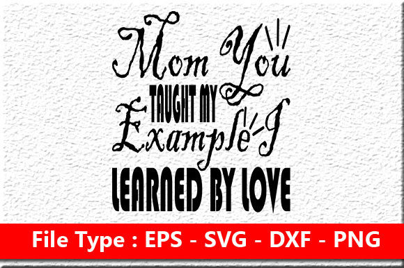 Mother's Day SVG Design for Crafts and Graphics