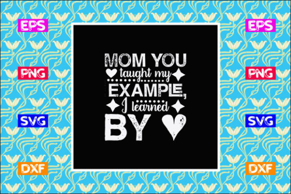 Mother's Day SVG Design for Crafts and Graphics