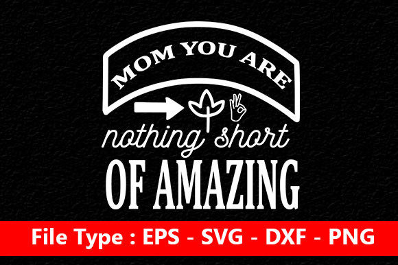 Mother's Day SVG Design for Crafts and Graphics