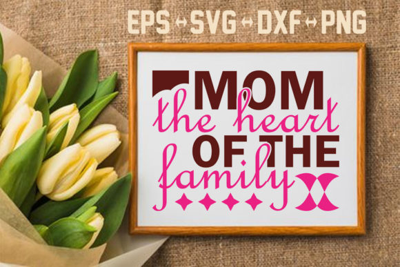 Mother’s Day SVG Design for Crafts and Graphics